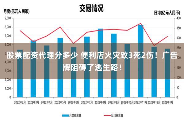 股票配资代理分多少 便利店火灾致3死2伤！广告牌阻碍了逃生路！