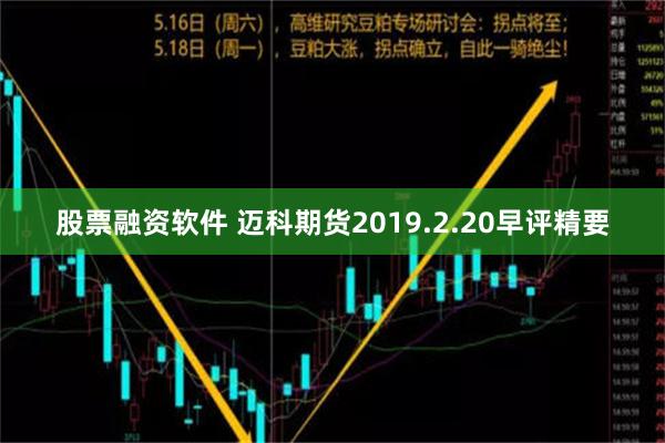 股票融资软件 迈科期货2019.2.20早评精要