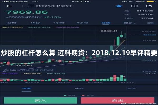 炒股的杠杆怎么算 迈科期货：2018.12.19早评精要