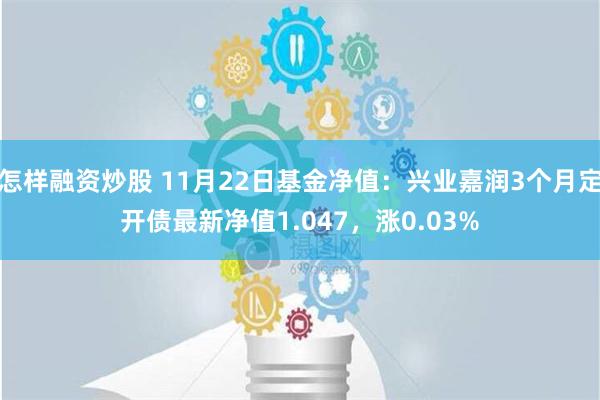 怎样融资炒股 11月22日基金净值：兴业嘉润3个月定开债最新净值1.047，涨0.03%